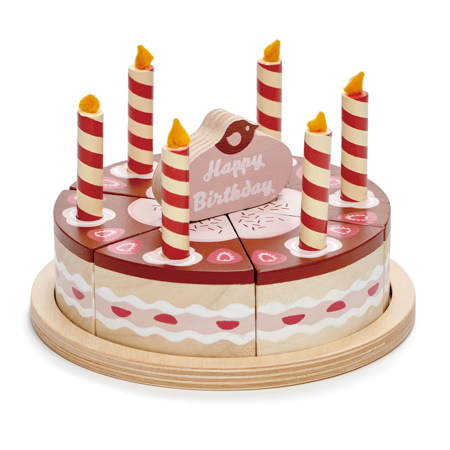 Tender Leaf Toys® Torta di Compleanno al Cioccolato Chocolate birthday cake