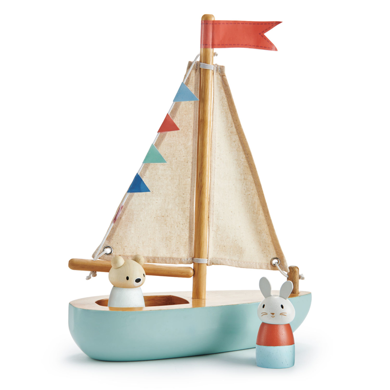 Immagine di Tender Leaf Toys® Barca A Vela 