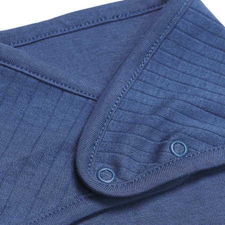 Immagine di Jollein® Bavaglino di cotone Basic Stripe Jeans Blue 2 pezzi