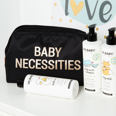 Immagine di Childhome® Beauty case Baby Necessities Black Gold