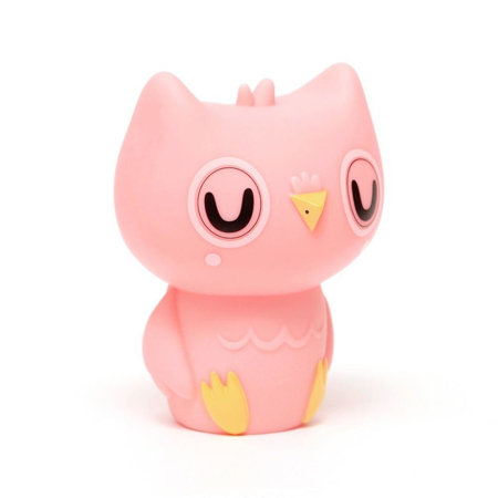 Petit Monkey® Lampada Owl Peachy Pink