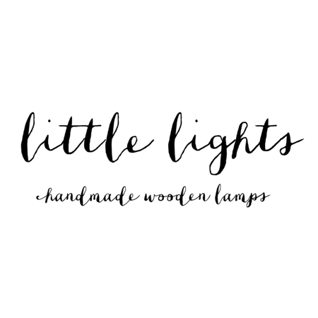 Little Lights® Lampada in legno fatta a mano Camera Mini Teal