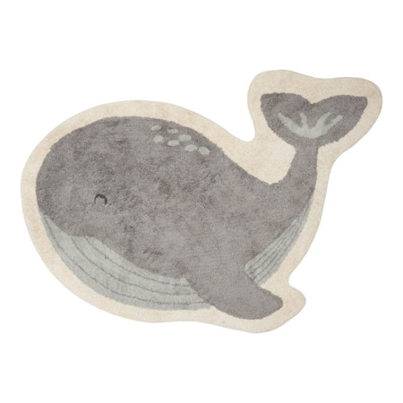 Immagine di Little Dutch® Tappeto lavabile in cotone 100% Whale