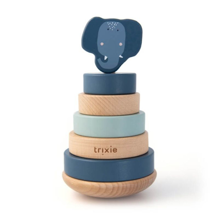 Immagine di Trixie Baby® Piramide a 5 anelli Mrs. Elephant