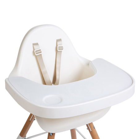 Childhome® Vassoio per la sedia EVOLU + rivestimento in silicone White