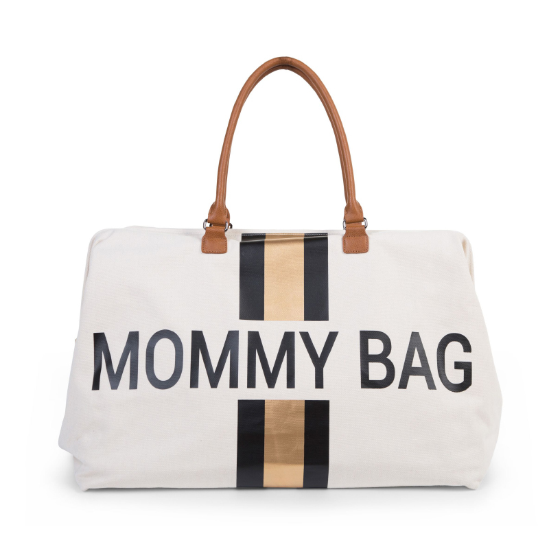 Immagine di Childhome® Borsa fasciatoio Mommy Bag Canvas Black/Gold