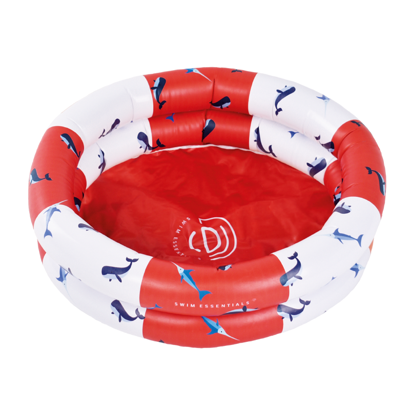 Immagine di Swim Essentials® Piscina Red White Whale 60cm