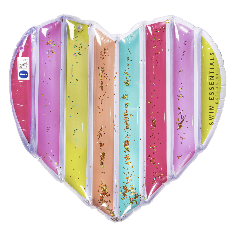 Immagine di Swim Essentials® Materassino da Spiaggia Rainbow Heart