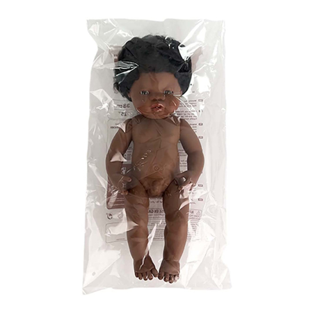 Immagine di Miniland® Neonato African Boy 38cm