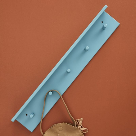 Immagine di Kids Concept® Mensola con ganci - Turqoise