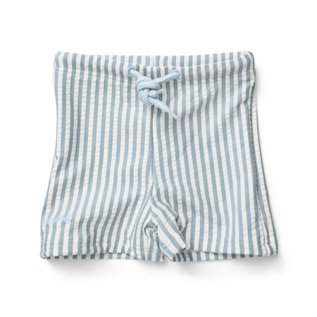 Liewood® Costume da bagno bambini Otto Sea Blue/White Stripe 110/116