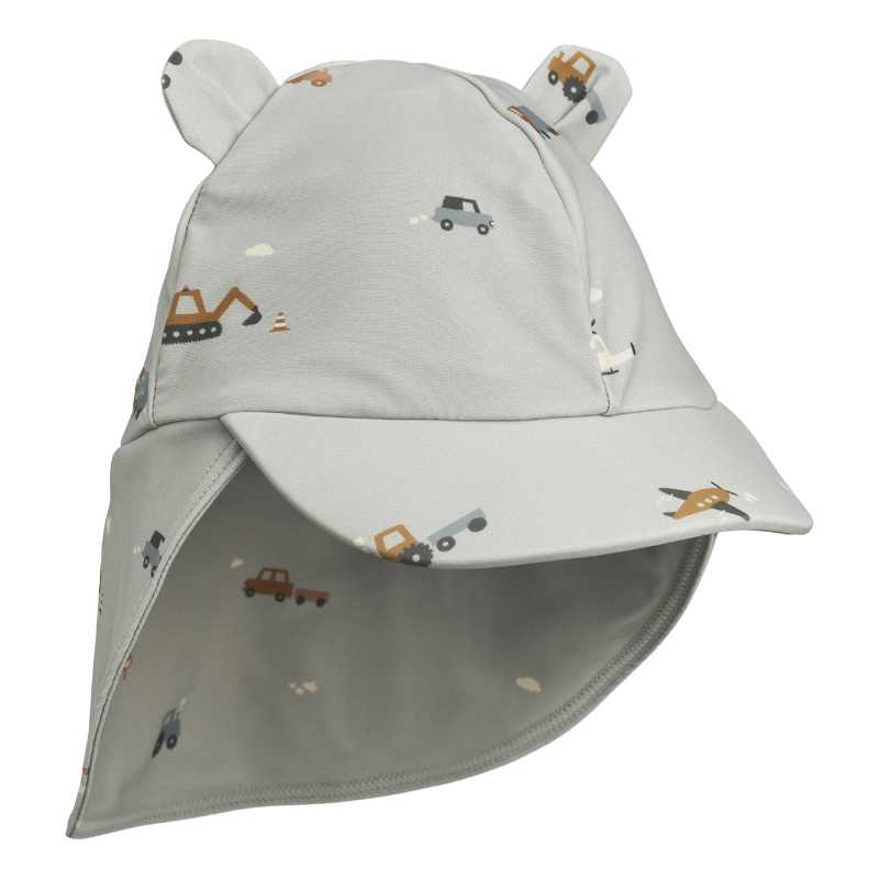 Immagine di Liewood® Cappellino con protezione UV Senia Vehicles/Dove Blue Mix