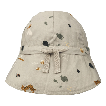 Liewood® Cappello con protezione UV Sunneva Nature/Mist Mix