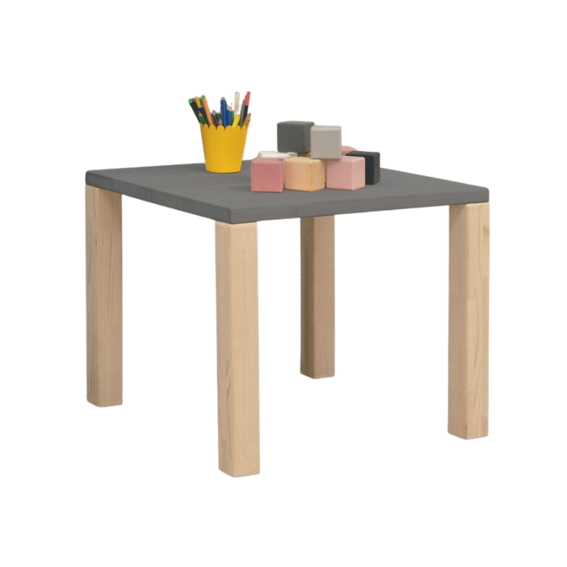Immagine di Benlemi® Tavolo in legno per bambini UCHEE Grey