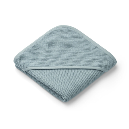 Immagine di Liewood® Asciugamano con cappuccio Caro Sea Blue 100x100