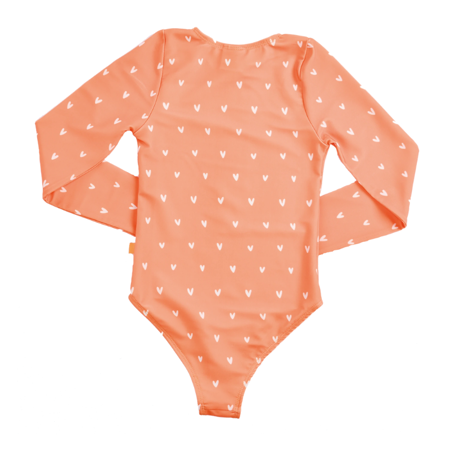 Swim Essentials® Costume da bagno intero per bambini Orange Hearts 