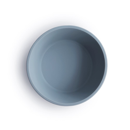 Immagine di Mushie® Ciotola in silicone  con ventosa Powder Blue