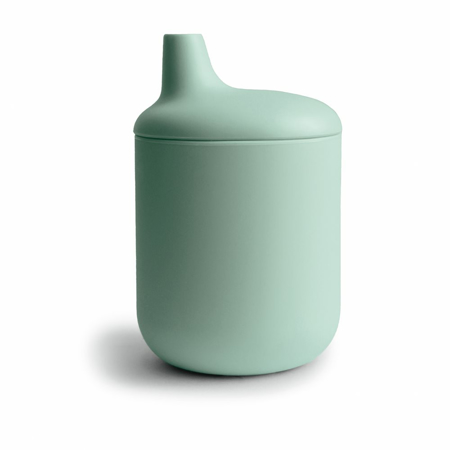 Immagine di Mushie® Tazza in silicone Sippy Cup Cambridge Blue