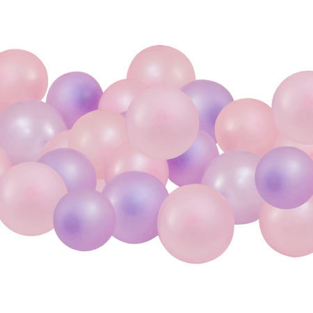 Immagine di Ginger Ray® Palloncini Pink & Lilac Mosaic 40 pezzi