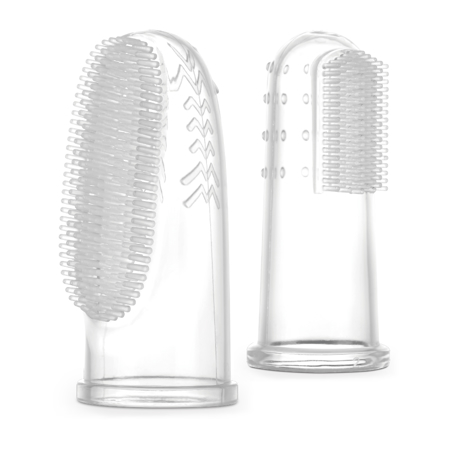 Immagine di Haakaa® Set spazzolini da denti per dita in silicone