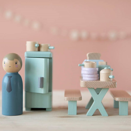 Immagine di Little Dutch® Set da gioco per casa delle bambole- cucina