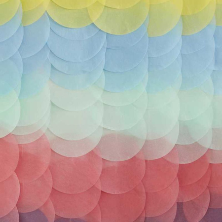 Immagine di Ginger Ray® Strisce di carta da parati Rainbow