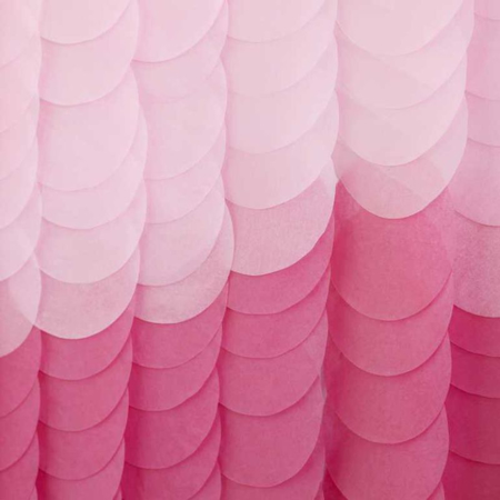 Immagine di Ginger Ray® Strisce di carta da parati Pink Ombre