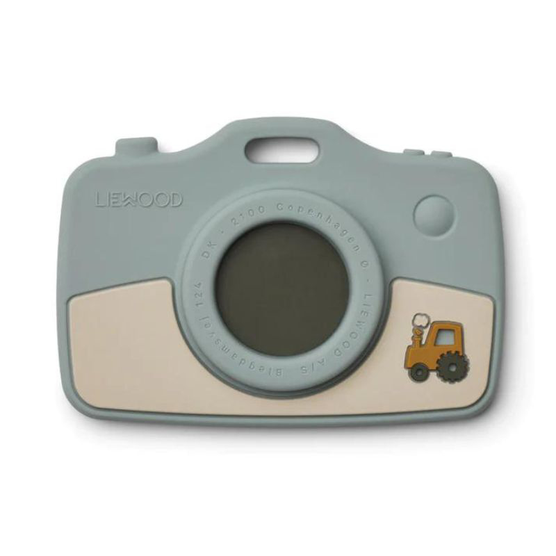 Immagine di Liewood® Giocattolo di attività in silicone fotocamera Steven Vehicles/Dove Blue Multi Mix