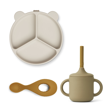 Immagine di Liewood® Set Pappa in silicone Lance Oat Multi Mix
