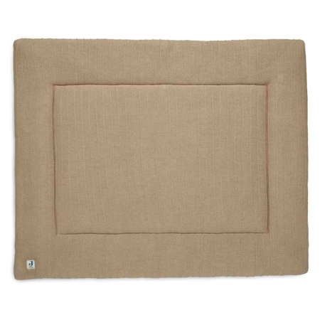 Jollein® Tappetino da gioco Spring Knit 95x75 Pure Knit Biscuit 