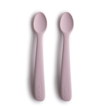 Immagine di Mushie®  Set di due cucchiai in silicone Soft Lilac