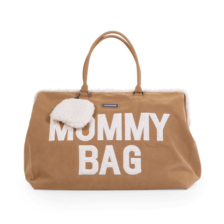 Childhome® Borsa fasciatoio Mommy Bag Suede Look