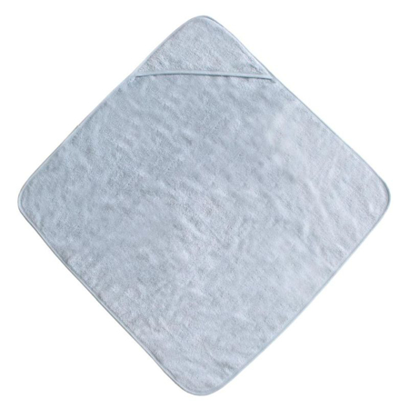 Mushie® Asciugamano con cappuccio Baby Blue