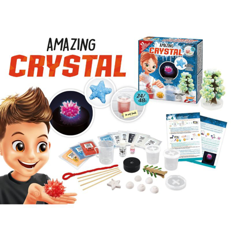 Buki® Set crea i cristalli Amazing Crystal