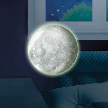 Immagine di Buki® Luna fosforescente Glow in the dark Moon