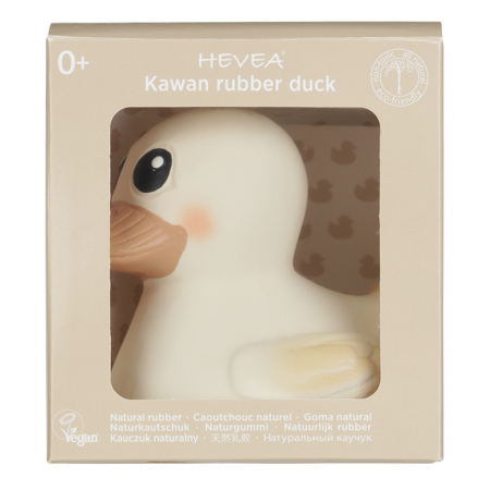 Hevea® Kawan mini papera giocattolo in gomma naturale 3in1 White
