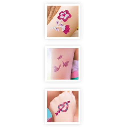 Immagine di Buki® Tatuaggi a paillette per bambini Glitter