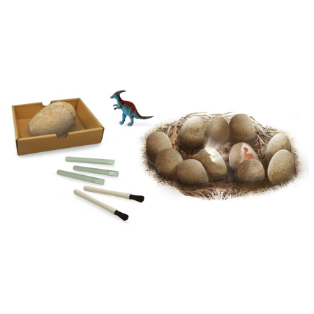 Buki® Kit da Scavare 12 uova Dino Mega Egg