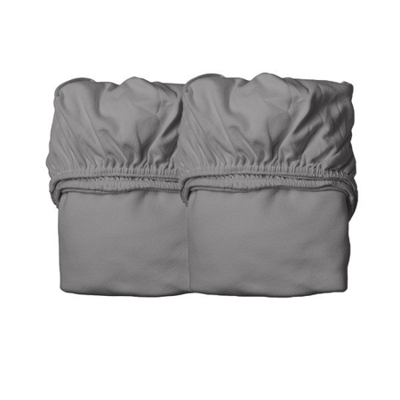 Immagine di Leander® Lenzuolo per materasso per bambini  2 pezzi 60x140 Cool Grey