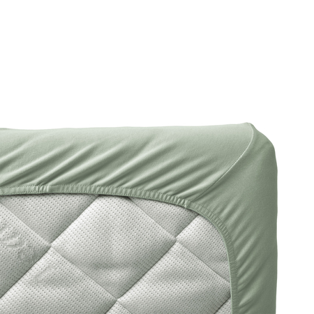 Immagine di Leander® Lenzuolo per materasso per bambini  2 pezzi 60x140 Sage Green