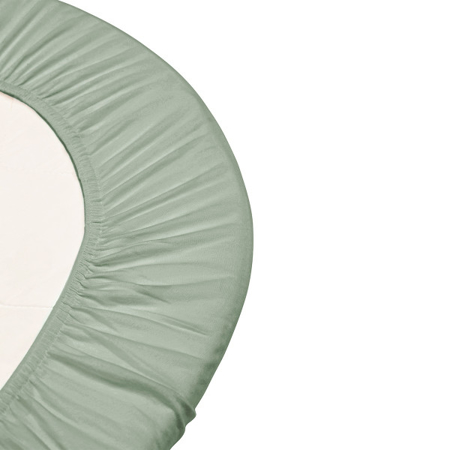 Leander® Lenzuolo per materasso per bambini Sage Green 2 kosa 120x60