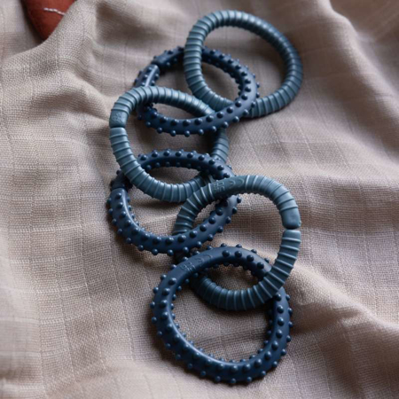 Immagine di Sebra®Set 10 anelli multifunzionali Vintage Blue