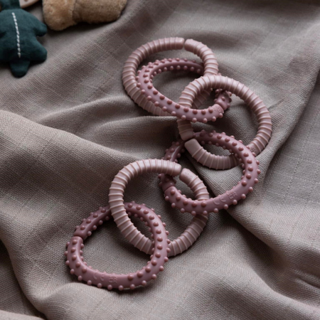 Immagine di Sebra® Set 10 anelli multifunzionali Blossom Pink