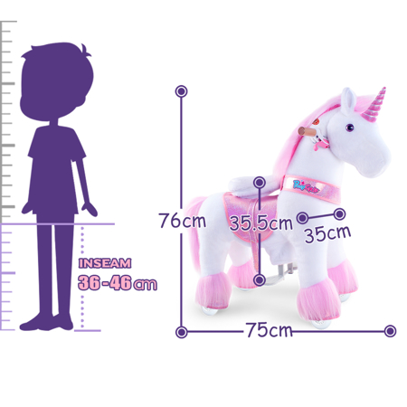 Immagine di PonyCycle® Cavallo con ruote - Pink Unicorn (3-5A)