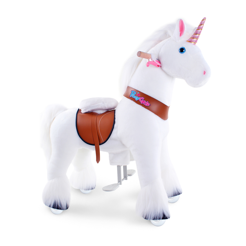 Immagine di PonyCycle® Cavallo con ruote - White Unicorn (4-8A)