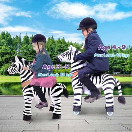 Immagine di PonyCycle® Cavallo con ruote - Zebra (4-8A)