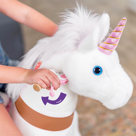 Immagine di PonyCycle® Cavallo con ruote - White Unicorn (7+A)