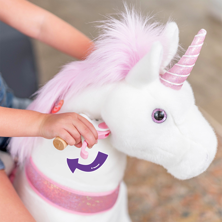Immagine di PonyCycle® Cavallo con ruote - Pink Unicorn (7+A)