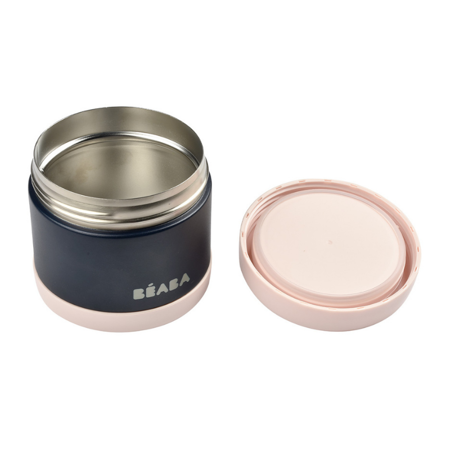 Beaba® Porta pappa termico 500ml Light Pink/Dark Blue