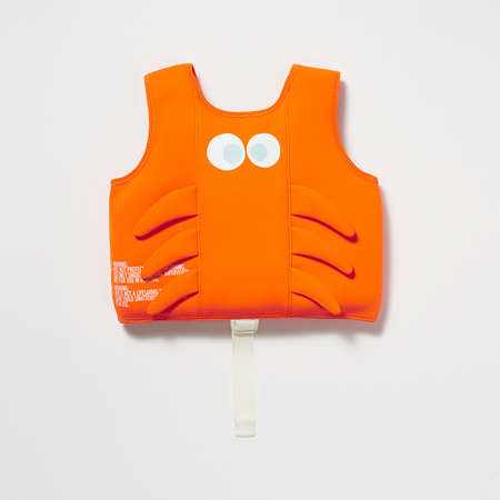 SunnyLife® Giacca da nuoto 2-3 anni Sonny the Sea Creature Neon Orange